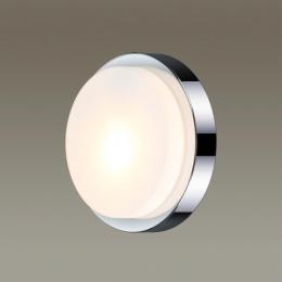 Odeon light 2746/1C DROPS ODL15 608 хром/стекло Н/п светильник IP44 E14 40W 220V HOLGER  - 3 купить